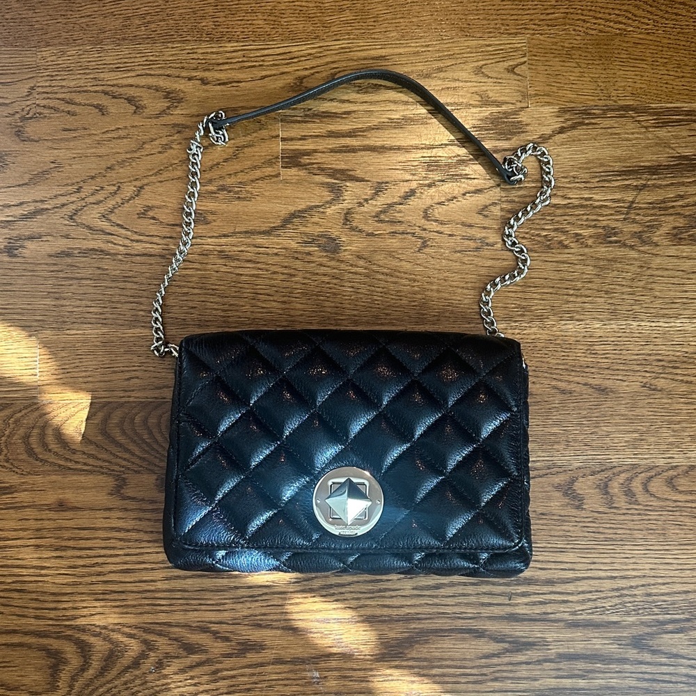 Kate Spade Black Quilted Shoulder Bag